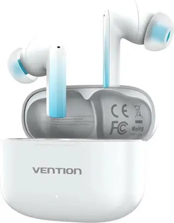 Kufje pa tela Vention NBIB0 Elf Earbuds E04, Bluetooth 5.3, të bardha