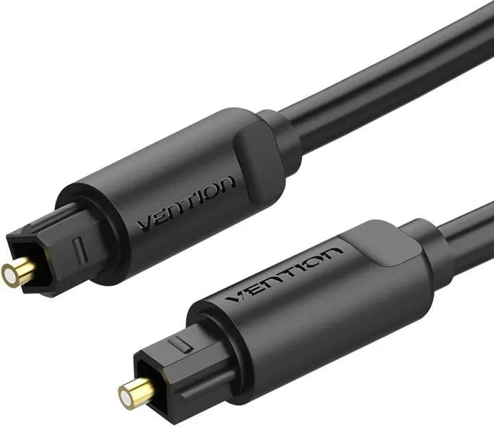 Kabllo audio optik Vention BAEBH, 2m, e zezë - 2