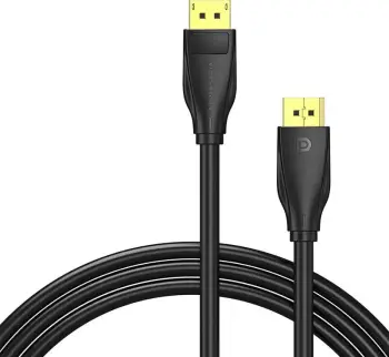 Kabllo DisplayPort Vention HCCBJ, 5m, 8K 60Hz/4K 120Hz, e zezë