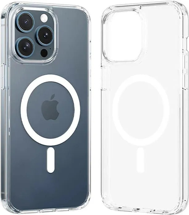 Mbështjellës Vention KUCT0-30 për iPhone 15 Pro, transparent, me MagSafe - 1