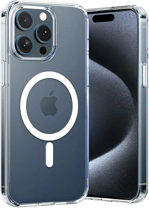 Mbështjellës Vention KUCT0-30 për iPhone 15 Pro, transparent, me MagSafe - 2