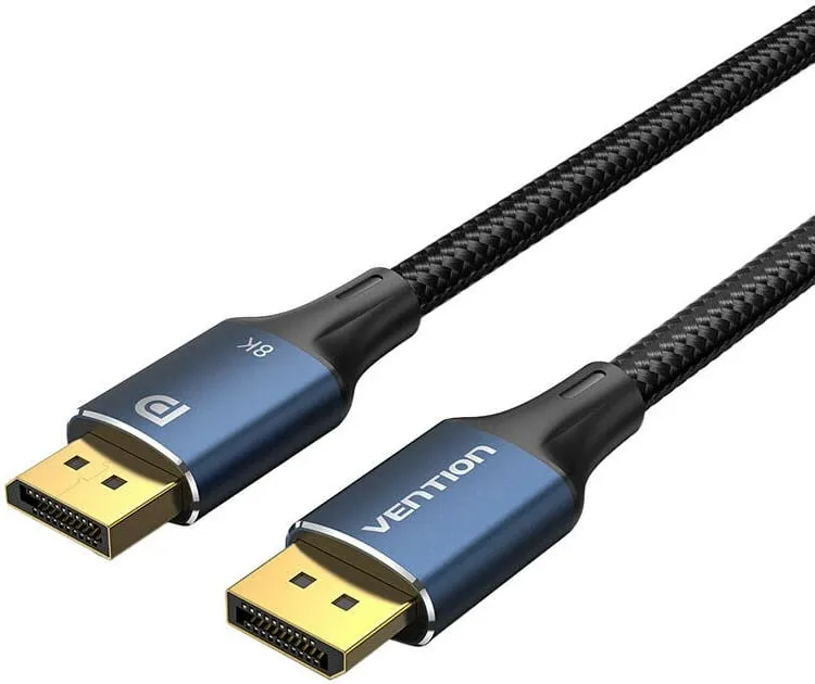 Kabllo DisplayPort Vention HCELH, 2m, 8K 60Hz/4K 120Hz, Kaltër - 4