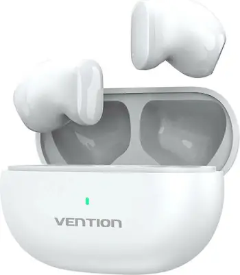 Kufje TWS Vention NBLW0 T12, wireless, të bardha