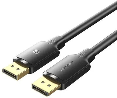 Kabllo DisplayPort Vention, 5m, 4K, i zi - 1