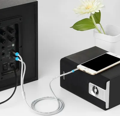 Kabllo audio Vention BCFBG, Jack 3.5mm në 2x RCA, 1.5m, e zezë - 4
