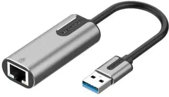 Adapter USB në Ethernet Vention CHL, USB 3.0, Gigabit 1000 Mbps, gri