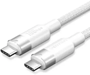 Kabllo USB C Vention, USB 3.2 Gen 2, 1m, i bardhë