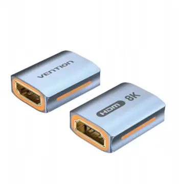 Adapter HDMI Vention 2.1, femër në femër, 8K, gri