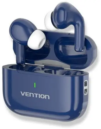 Kufje pa tela Vention Echo Lite E11 Plus, me mikrofon, për zyra, blu
