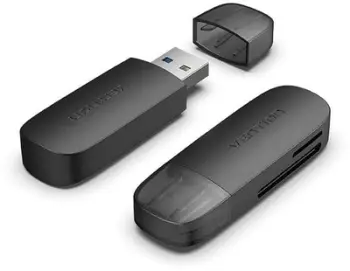 Lexues kartelash Vention 2-in-1 USB 3.0, SD TF, i zi