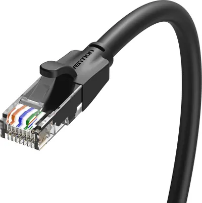 Kabllo rrjeti Vention IBEBD, UTP Cat.6, 0.5m, e zezë - 3