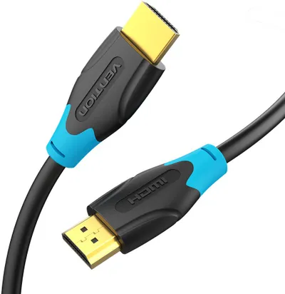 Kabllo HDMI Vention 2.0, 1.5m, e zezë - 4