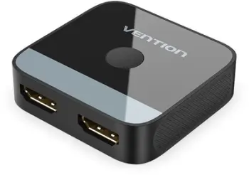 Ndarës HDMI Vention 2-Port Bi-Direction, 4K, i zi