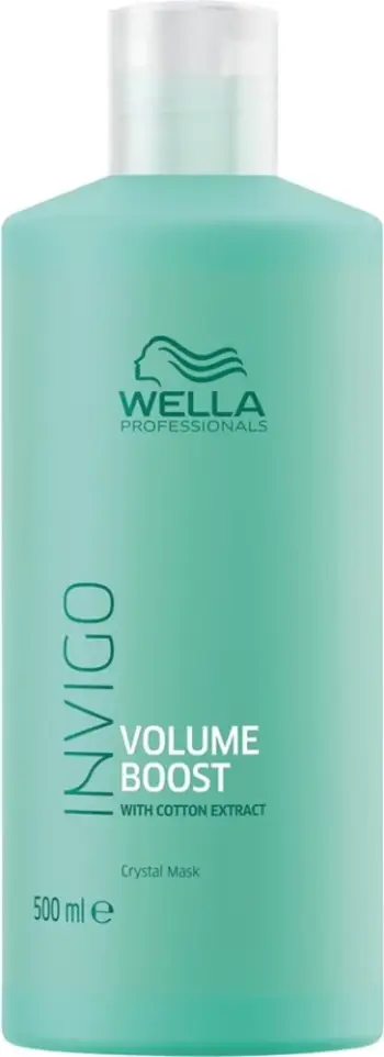 Maskë për flokë Wella Professionals Invigo Volume Boost Crystal Mask për femra 500ml