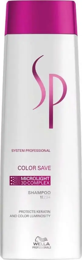 Shampo për flokë të lyer Wella Professionals SP Color Save, 250ml