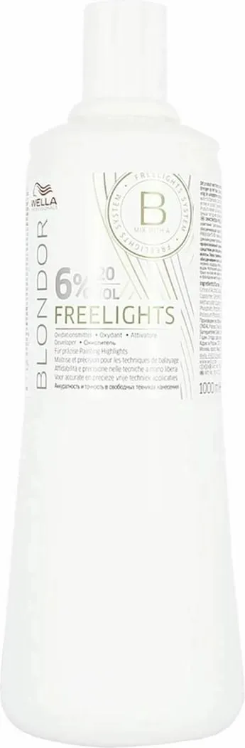 Hidrogjen Wella Professionals 6% 20 vol. Blondor, 1000 ml - 1