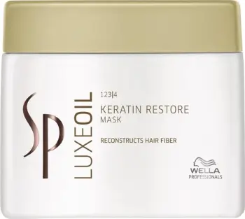 Maskë flokësh Wella Professionals SP Luxe Oil Keratin Restore, rigjeneruese, 400ml