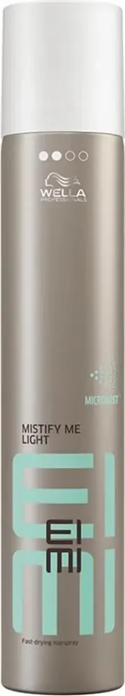 Sprej flokësh Wella Professionals EIMI Mistify Me Light, fiksim i lehtë, 500ml