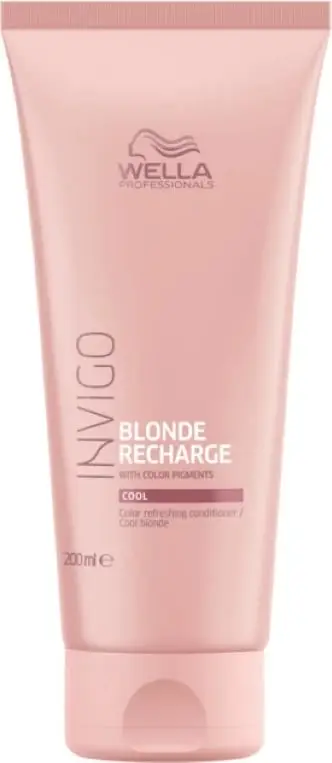 Kondicioner për flokë Wella Professionals Invigo Blonde Recharge për femra, 200ml