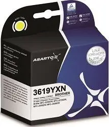 Ngjyrë për printer Asarto LC3619XLY, e verdhë