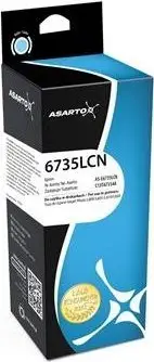 Bojë rezervoar Asarto për Epson 6735LCN C13T67354A, 70ml, blu e çelët