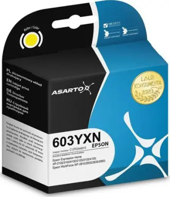Ngjyrë Asarto për Epson 603YXN, e verdhë