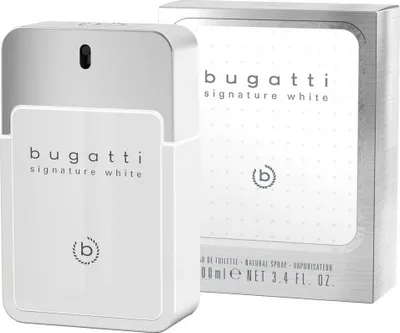 Eau de Toilette Bugatti Signature White, 100 ml - 2