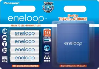 Bateri Eneloop AA / R6, 1900mAh, 4 copë
