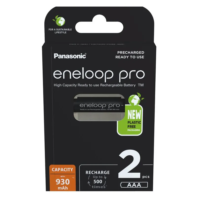 Panasonic Eneloop PRO AAA/2B - 1