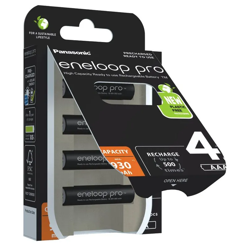 Panasonic Eneloop PRO AAA/4B - 2