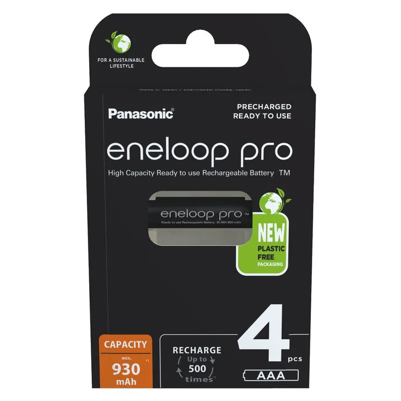 Panasonic Eneloop PRO AAA/4B - 3
