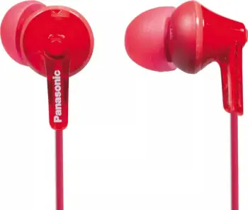 Dëgjuese Panasonic RP-HJE125, të kuqe