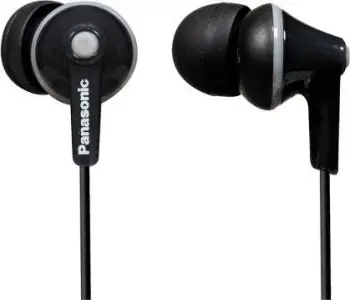 Dëgjuese Panasonic RP-HJE125E-K, të zeza
