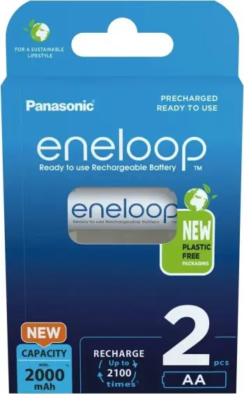 Bateri e rikarikueshme PANASONIC Eneloop HR6 AA 3MCCE/2BE