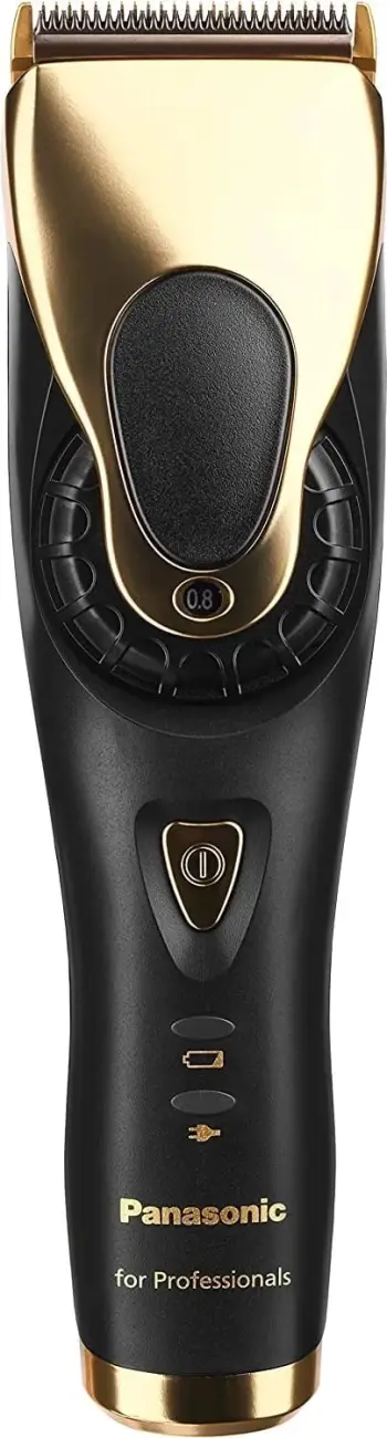 Makineri prerëse flokësh Panasonic ER GP84, profesionale, wireless, ngjyrë ari