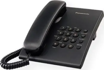 Telefon fiks Panasonic KX-TS500FXB, i zi