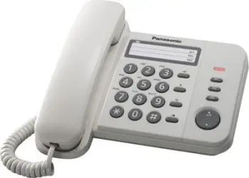 Telefon fiks Panasonic KX-TS520FXW, i bardhë