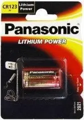 Bateri Panasonic Lithium Power CR123, 1 copë