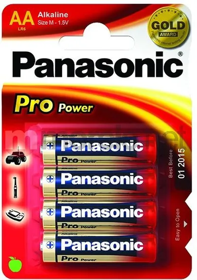 Bateri Panasonic Pro Power, AA / R6, 4 copë - 1