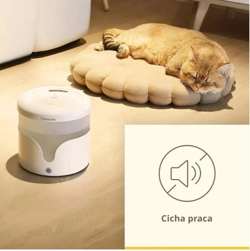 Ujëmbledhës automatik për mace Panasonic CP-JNW01CW, Plastikë, Bardhë - 9
