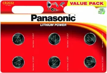 Bateri origjinale Panasonic CR2032 3V, 220MAH, 6 copë