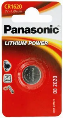 Bateri litiumi Panasonic CR1620, 1 copë