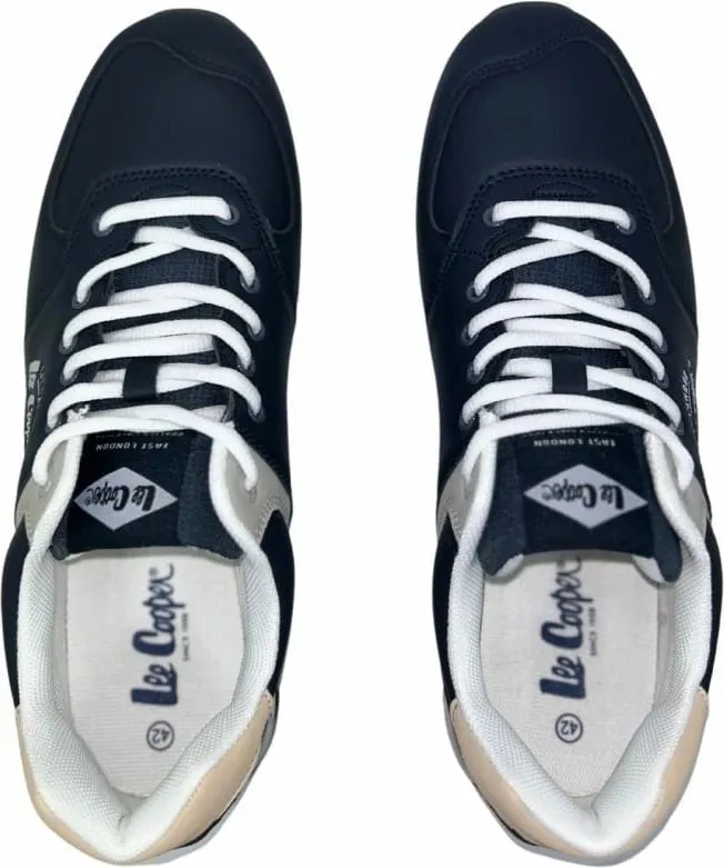 Këpucë për meshkuj Lee Cooper, blu të errët - 2