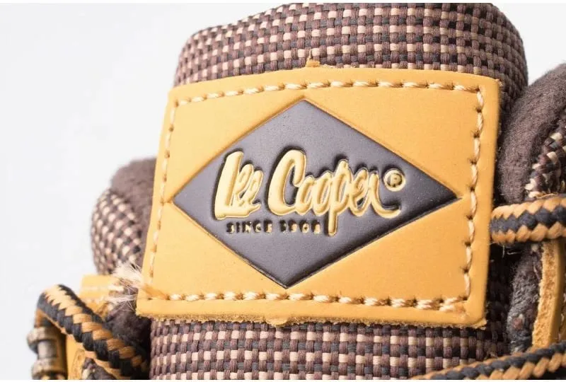 Këpucë për meshkuj Lee Cooper, të verdha - 5