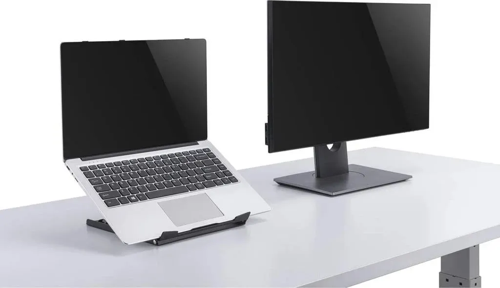 Mbajtëse për laptop Manhattan, e zezë - 10
