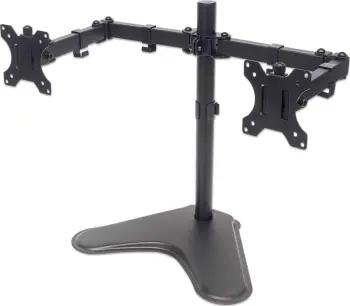 Mbështetëse tavoline Manhattan për 2 monitorë 13" - 32" (461559)