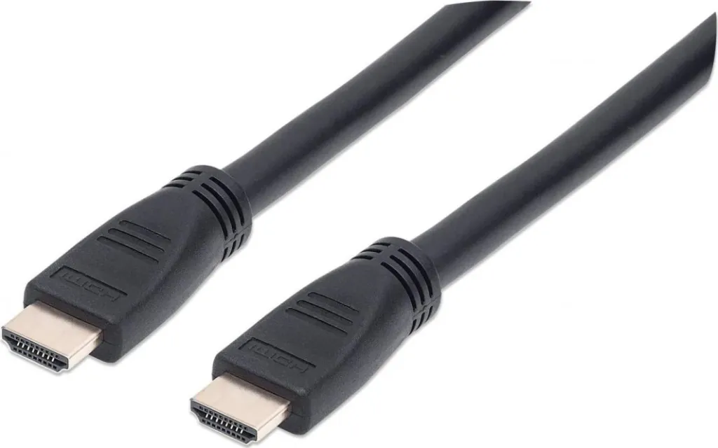 Kabllo HDMI Manhattan - HDMI 4K, 10m, e zezë - 1
