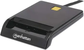 Lexues kartash inteligjente Manhattan 102049, USB, i zi