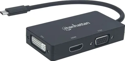 Replikues i porteve Manhattan 152983, USB-C, 1x HDMI - 1