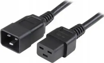 Kabllo energjie Manhattan IEC320, C19 në C20, 16A, 2m, e zezë